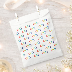 Bolsa De Papel Neurodiversidad Autismo Conciencia Aceptación Arco