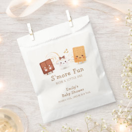 Bolsa De Papel Neutral Whimsical S'more Fun Baby Shower