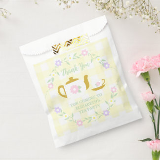Bolsa De Papel Niña de té para dos cumpleaños 2