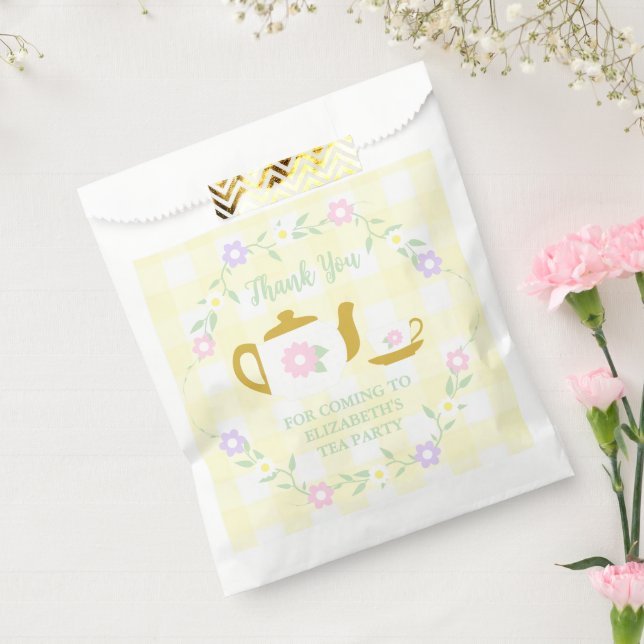 Bolsa De Papel Niña de té para dos cumpleaños 2 (Sellado)