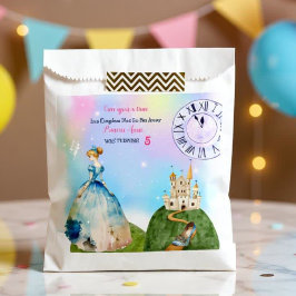 Bolsa De Papel Niños de cumpleaños de la princesa