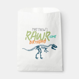 Bolsa De Papel Niños Guay Dinosaur Dig Niños Cumpleaños