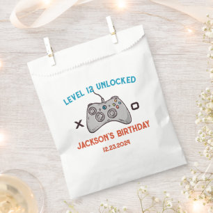 Bolsa De Papel Nivel de videojuego desbloqueado Jugador Niño Homb