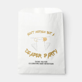 Bolsa De Papel No es nada más que una fiesta de pañales Hip Hop P