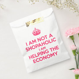 Bolsa De Papel No soy una compradora compulsiva