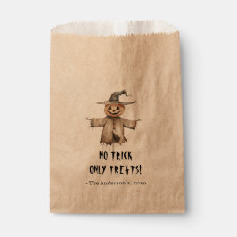 Bolsa De Papel No Trucos Solo Dulces Halloween