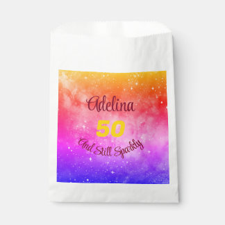 Bolsa De Papel Nombre de la frase personalizar y Edad Amarillo mo