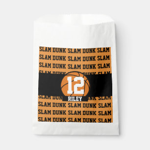 Bolsa De Papel Nombre personalizado de básquetbol Age Slam Dunk