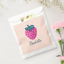 Nombre personalizado de fruta de fresa de corte