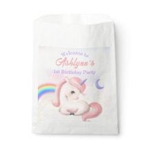 Nombre personalizado niñas unicornio arcoíris past