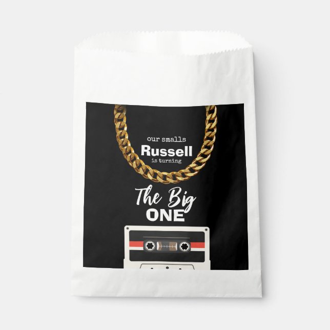 Bolsa De Papel Notorious One 1st Birthday (Anverso)