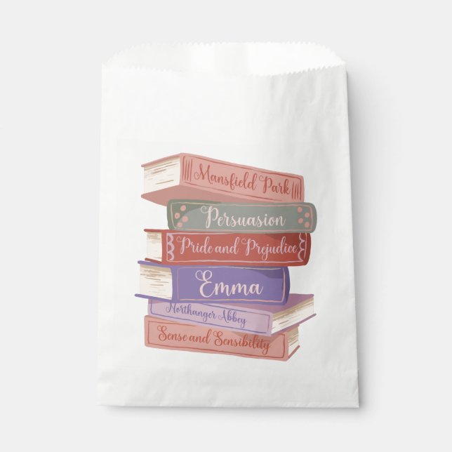 Bolsa De Papel Novelas de Jane Austen V (Anverso)