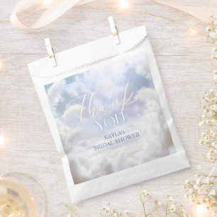 Bolsa De Papel Novia En Nueve Nueve Ducha Bridal Pampas