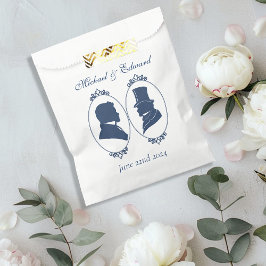 Bolsa De Papel Novios homosexuales rosas azules de la Regencia