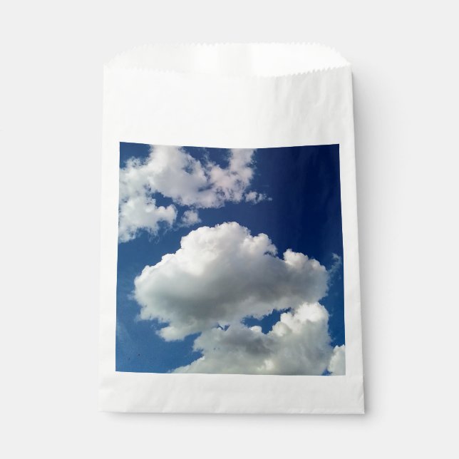 Bolsa De Papel Nubes blandas grandes (Anverso)