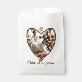 Bolsa De Papel Nuestro Día de la Boda