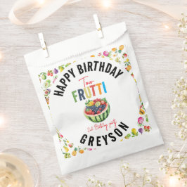 Bolsa De Papel Nuestro pequeño Fiesta de cumpleaños número 2