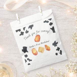 Bolsa De Papel Nuestro pequeño nugget cumple un año Fiesta de cum