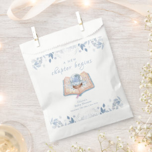 Bolsa De Papel Nuevo capítulo Fiesta de bebé Floral de invierno S