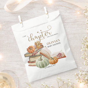 Bolsa De Papel Nuevo Capítulo Libro Tema Calabaza Caída Baby Show