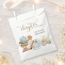 Bolsa De Papel Nuevo Capítulo Libro Tema de la Calabaza Azul Baby