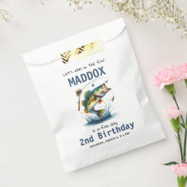 Bolsa De Papel O-Fish-Ally Dos pescadores Segundo cumpleaños