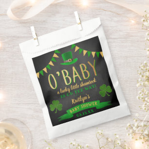 Bolsa De Papel O'Baby St. Patrick's Day Baby Shower