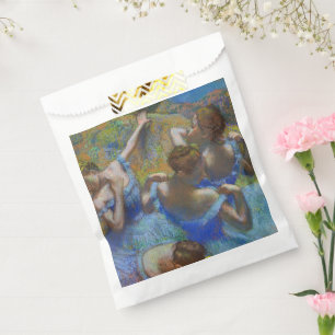 Bolsa De Papel Obras maestras de arte pastel de bailarinas azules