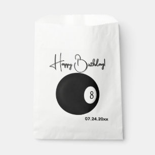Bolsa De Papel Ocho temas de Ball Billiard