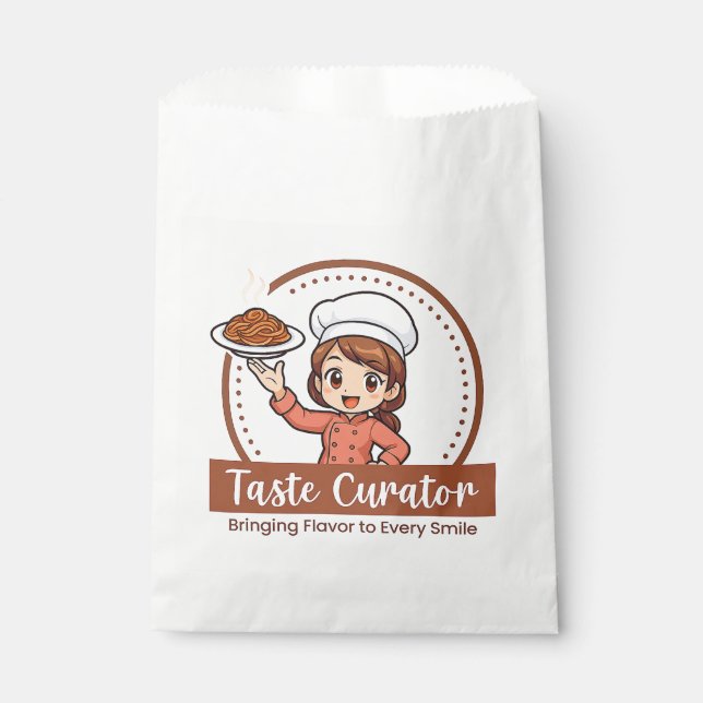 Bolsa De Papel "Ofertas Calientes, Ropa Genial – ¡Venta de Diseño (Anverso)