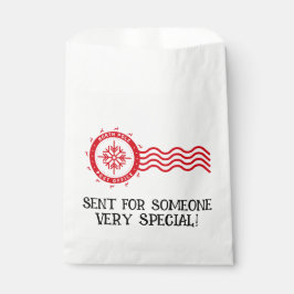 BOLSA DE PAPEL OFICINA DE CORREOS DE POLE DEL NORTE