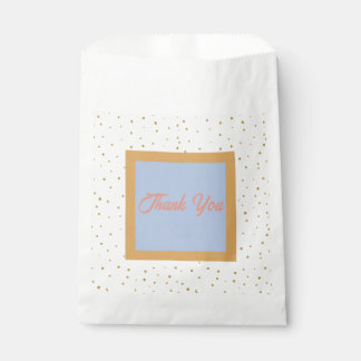 Bolsa De Papel Oh Baby Blue Gold Ginkgo Leaf Baby Shower
