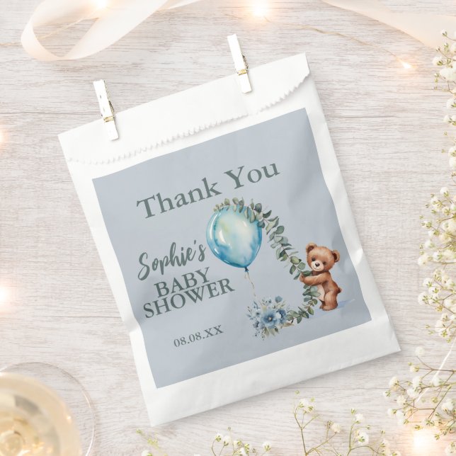 Bolsa De Papel ¡Oh, chico! Podemos Esperar Baby Shower (Cortado)