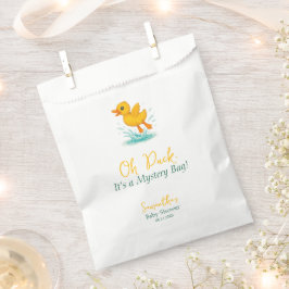 Bolsa De Papel Oh Duck, It’s a Mystery Bag! Cute Baby Shower