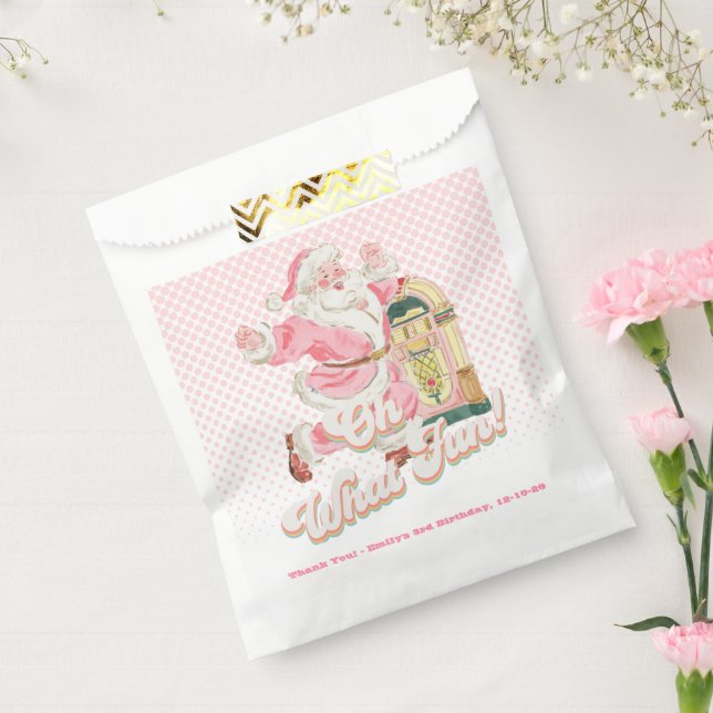 Bolsa De Papel Oh Qué Día De Aniversario Del Retro Divertido Y Ro (Sellado)