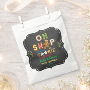 Bolsa De Papel ¡Oh Snap! Gingerbread Cookie Baby Shower