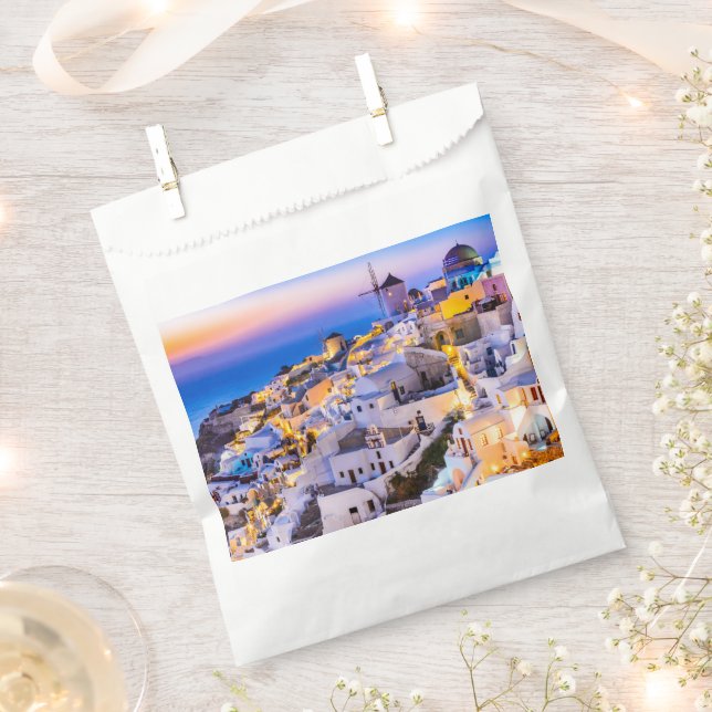 Bolsa De Papel Oia Santorini (Cortado)