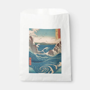 Bolsa De Papel Olas japonesas de arte de Naruto Whirlpool