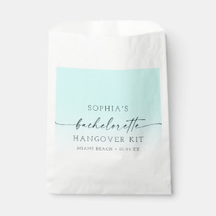 Bolsa De Papel Ombre Bachelorette Party Hangover Kit