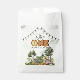 Bolsa De Papel One Happy Camper First Birthday 