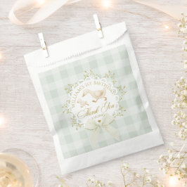 Bolsa De Papel One Silly Goose Gender neutral Sage Birthday