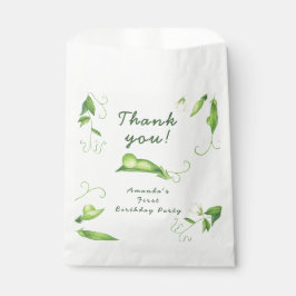 Bolsa De Papel One Sweet Pea First Birthday