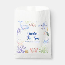 Bolsa De Papel Oneder The Sea First Birthday Under the Sea