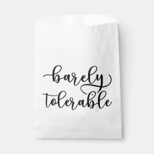 Bolsa De Papel Orgullo Y Prejuicio - Apenas Tolerable