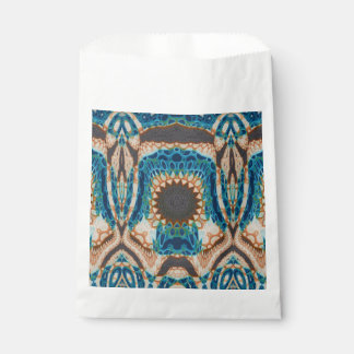 Bolsa De Papel Oro turquesa Sol Southwestern Art