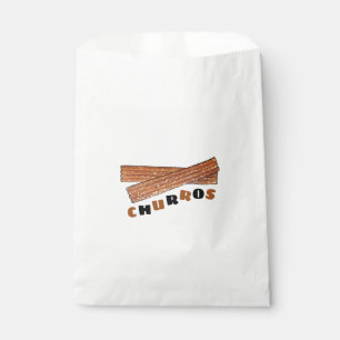 Bolsa De Papel Ortografía de la pastelería de Churro Frito de Por