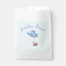 Bolsa De Papel Oso y globos personalizados