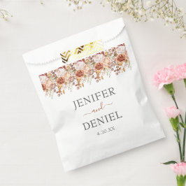 Bolsa De Papel Otoño deja al país ruso Boho Boda