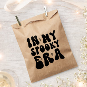 Bolsa De Papel Otoño Vintage En Mi Era Espeluznante Retro Hallowe