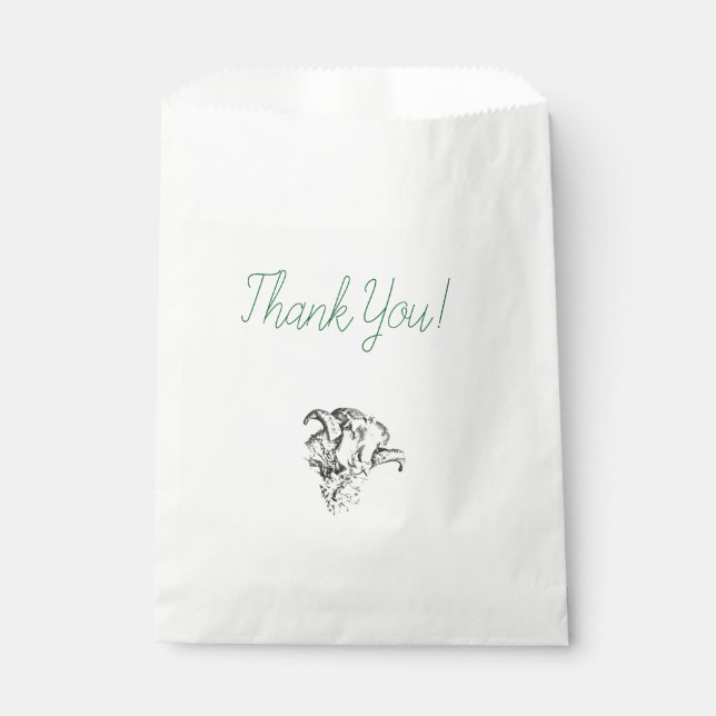 Bolsa De Papel Oveja Carnero Mona Divertida (Anverso)